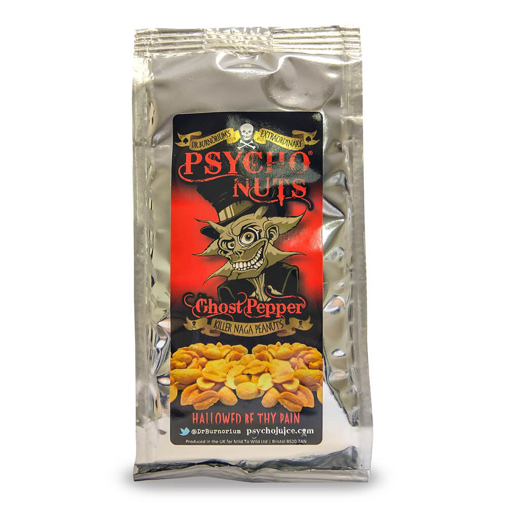 Psycho Nuts Ghost Pepper Peanuts 80g present/presenttips