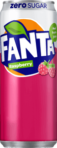 Läs mer om Fanta Zero Raspberry 33cl