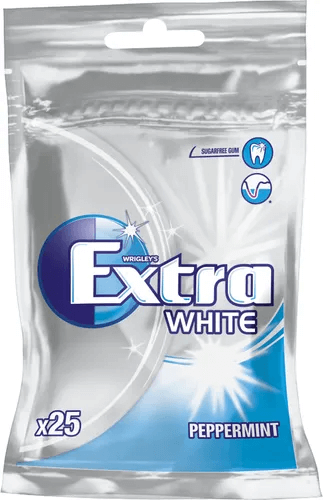 Läs mer om Wrigleys Extra Tuggummi White Peppermint 29g