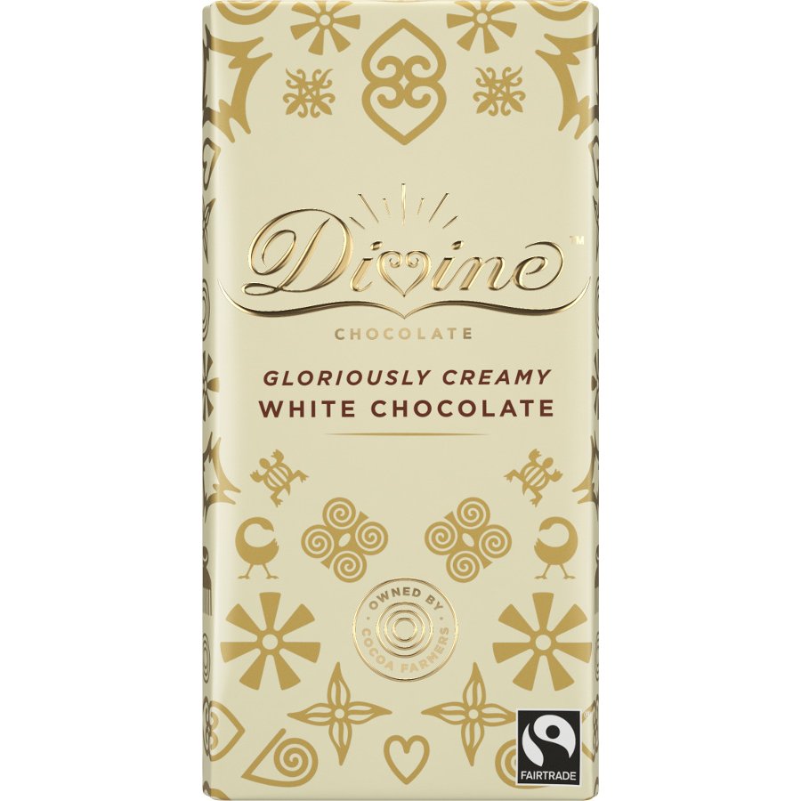 Divine Chocolate Creamy White 90g