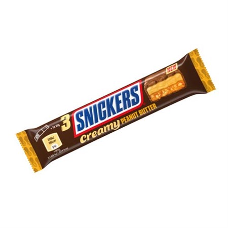 Läs mer om Snickers Creamy Peanut Butter 54g