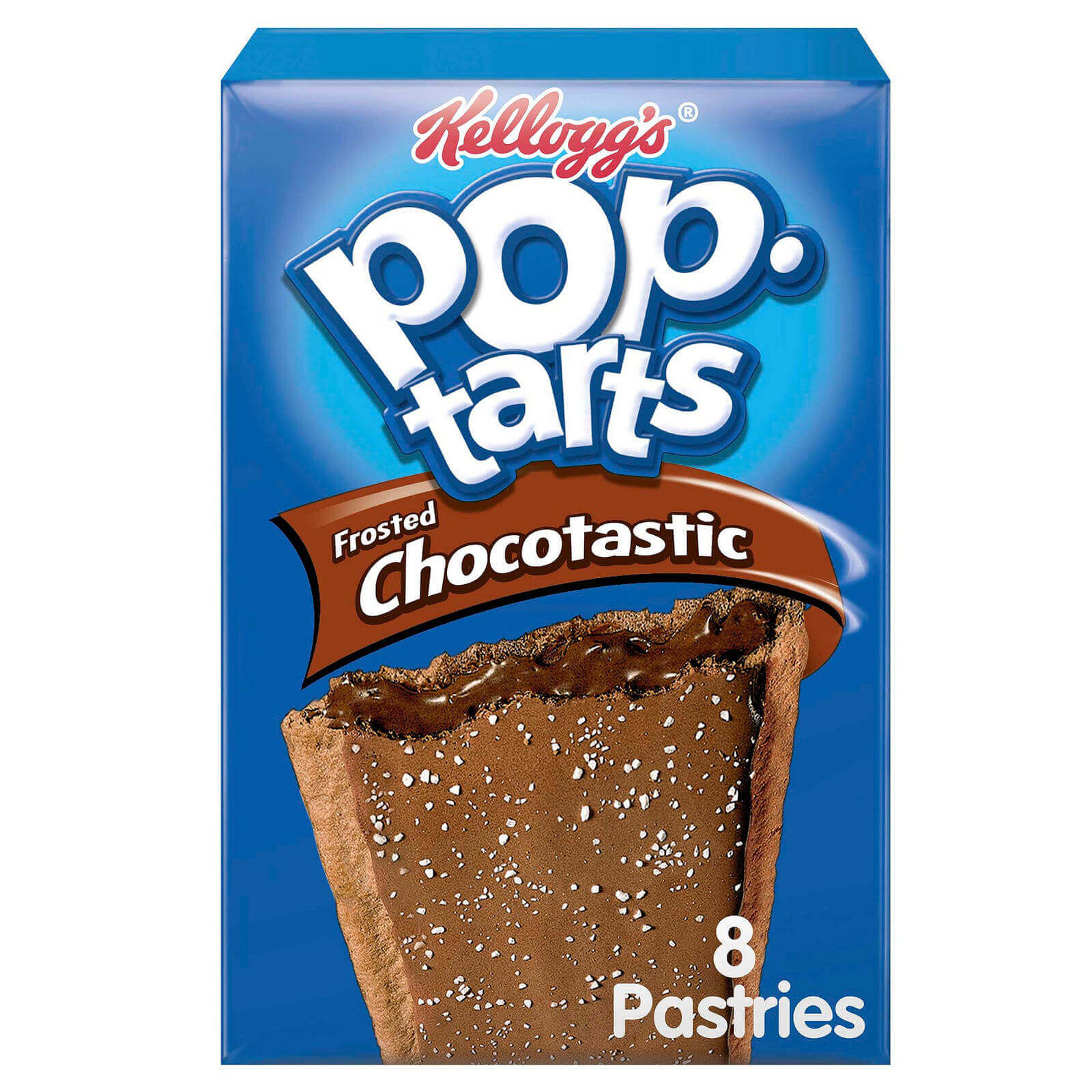 Läs mer om Kelloggs Pop-Tarts Frosted Chocotastic 384g