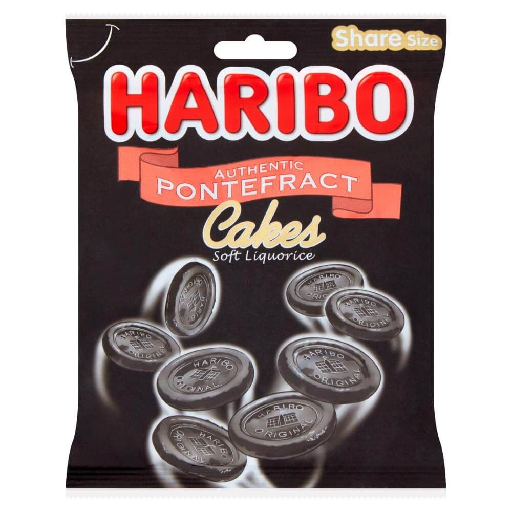 Haribo Pontefract Cakes 160g