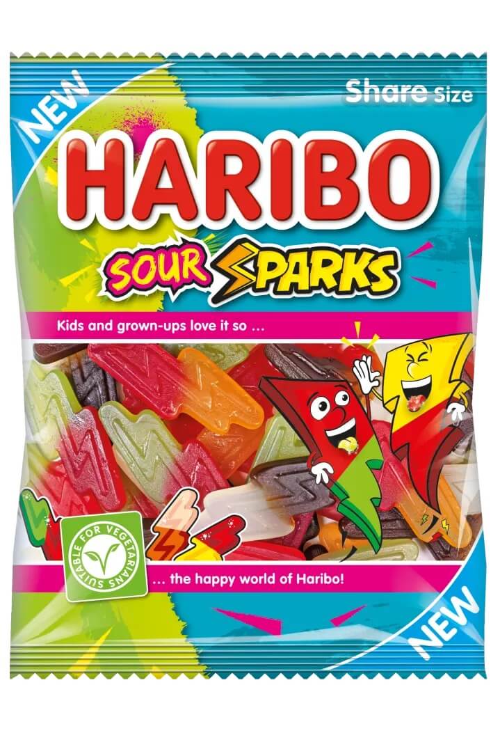 Haribo Sour Sparks 160g