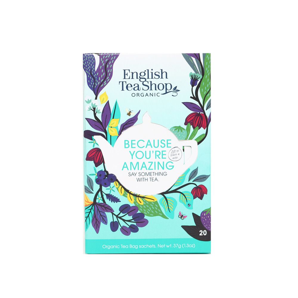 English Tea Shop Ask Because You´re Amazing EKO