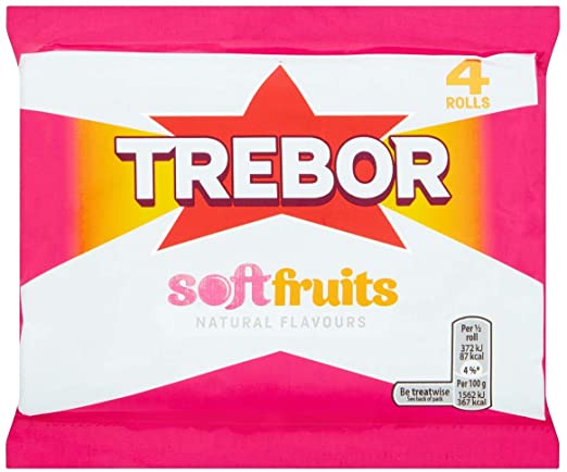 Trebor Soft Fruits 4pk 179g