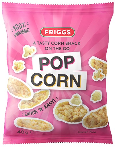 Friggs Majssnacks Popcorn 40g