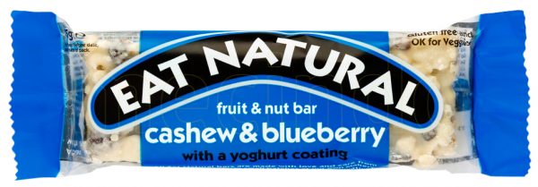 Läs mer om Eat Natural Cashew & Blueberry 45g