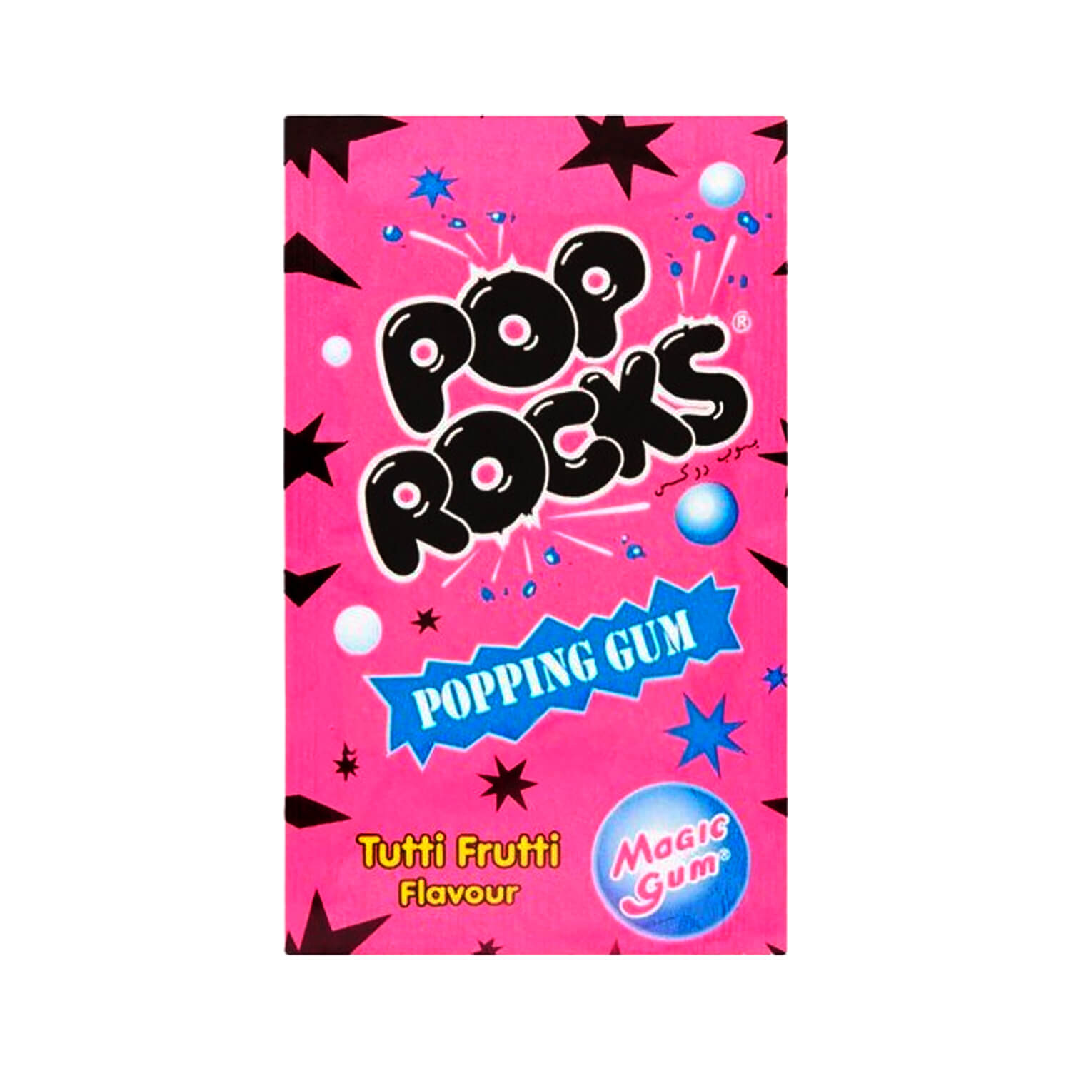 Läs mer om Pop Rocks Magic Gum - Tutti Frutti 7g