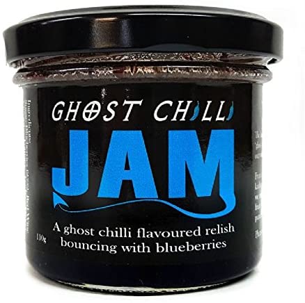 The Dangerous Food Company - Ghost Chilli & Blueberry Jam 110g