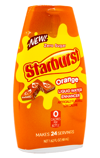 Läs mer om Starburst Liquid Water Enhancer - Orange 48ml