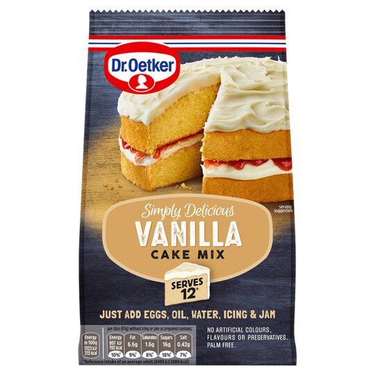 Dr oetker Simply Delicious Vanilla Cake Mix 420g