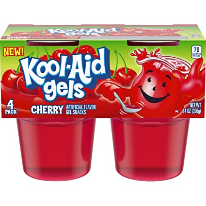 Kool-Aid Gels Cherry 4-pack