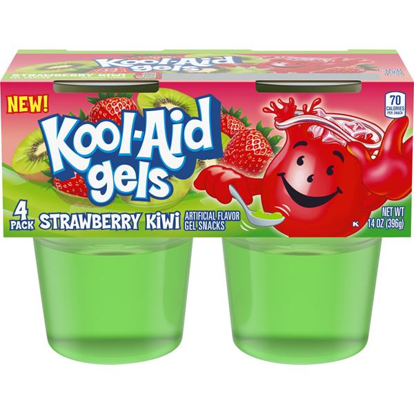 Kool-Aid Gels Strawberry Kiwi 4-pack