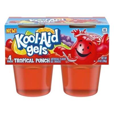 Kool-Aid Gels Tropical Punch 4-pack