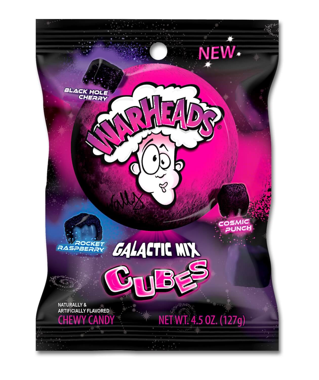 Warheads Galactic Cubes 127g