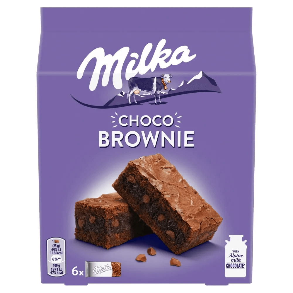 Milka Choco Brownie 150g 6-Pack