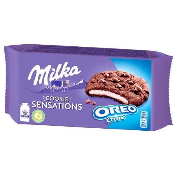 Läs mer om Milka Cookie Sensations - Oreo Creme 156g