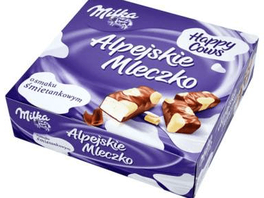 Läs mer om Milka Alpine Happy Cow 330g