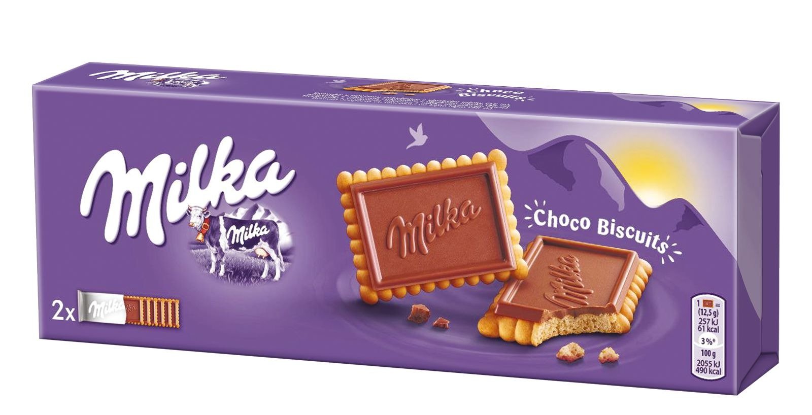 Läs mer om Milka Choco Biscuits 150g