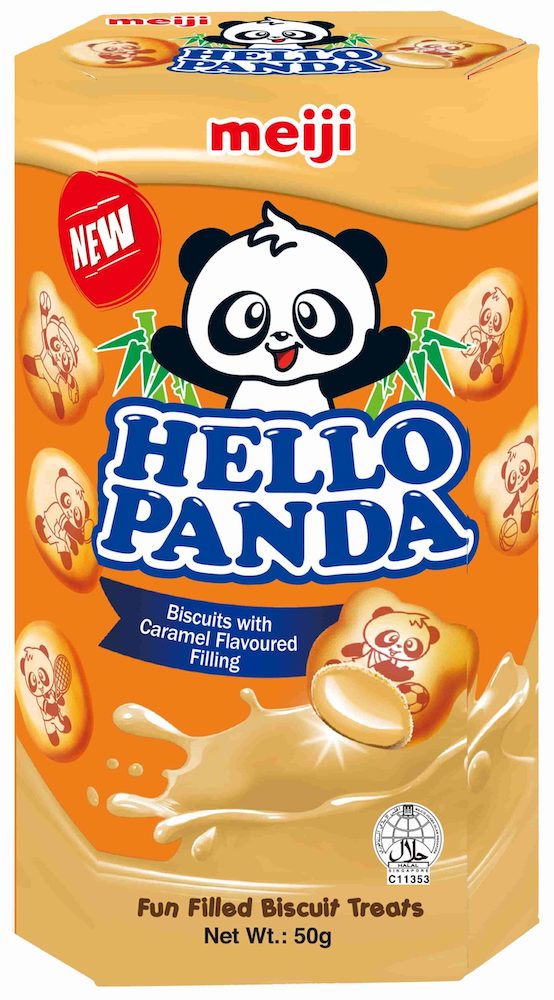 Läs mer om Meiji Hello Panda Caramel 50g