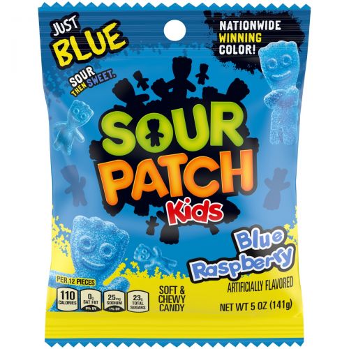 Läs mer om Sour Patch Kids Blue Raspberry 142g
