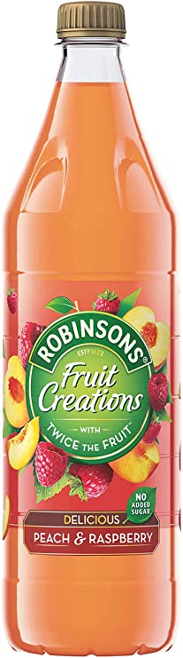 Läs mer om Robinsons Creations Peach & Raspberry 1L