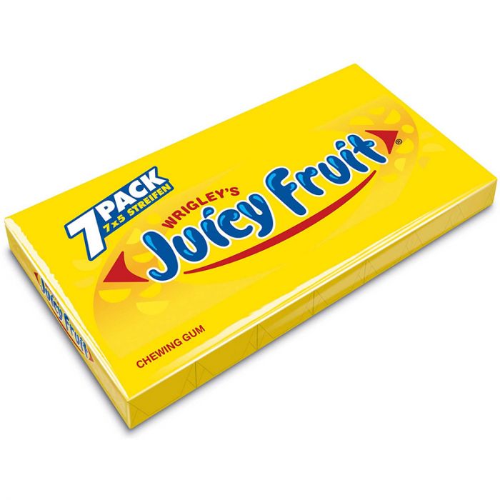 Wrigleys Juicy Fruit Tuggummi 7-pack