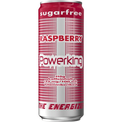 Läs mer om Powerking Raspberry Sugarfree 25cl