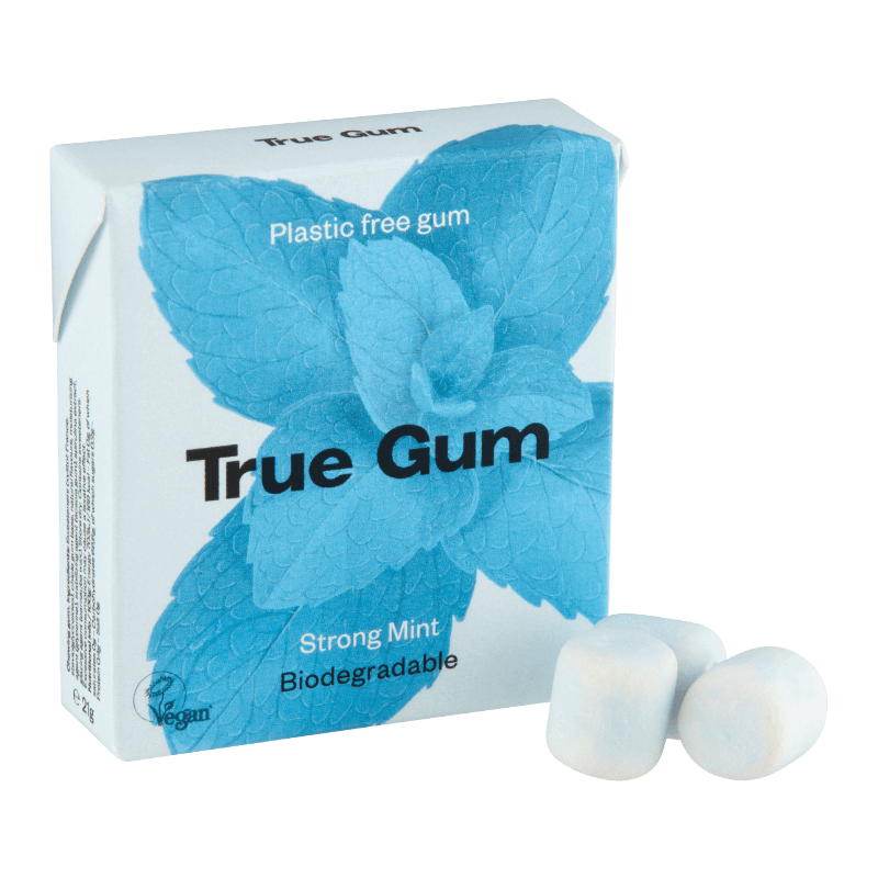Läs mer om True Gum Strong Mint 21g