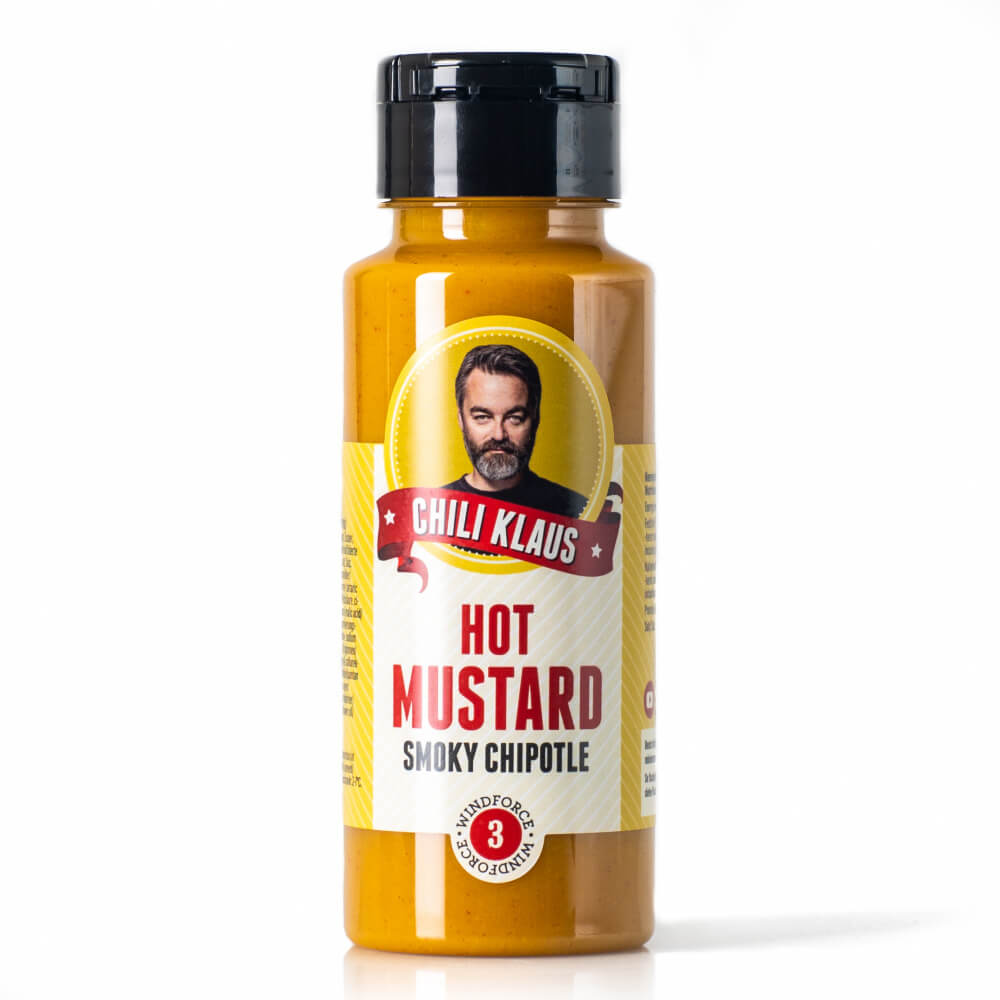 Läs mer om Chili Klaus Mustard - Smoky Chipotle 250ml