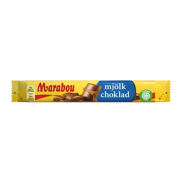 Läs mer om Marabou Mjölkchoklad Bar 43g