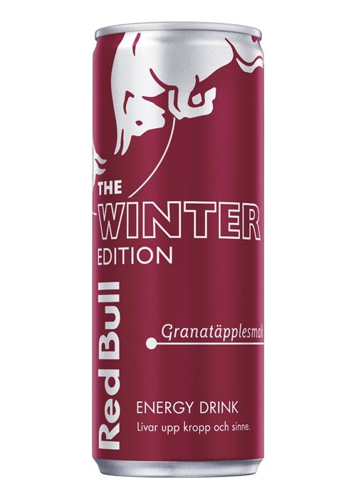 Red Bull Winter Edition Granatäpple 25cl