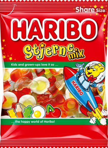 Läs mer om Haribo Stjerne Mix 275g