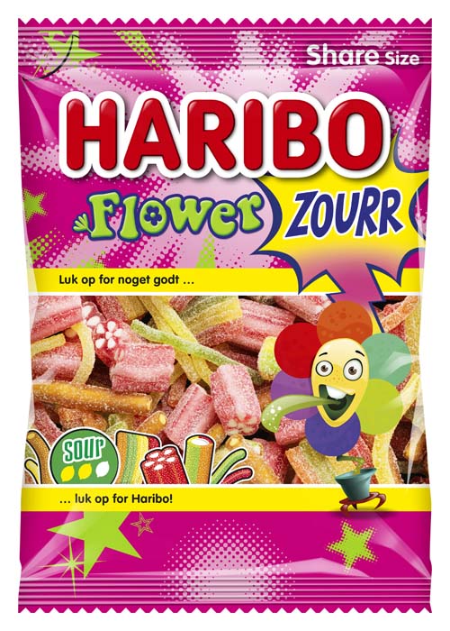 Läs mer om Haribo Flower Zourr 250g