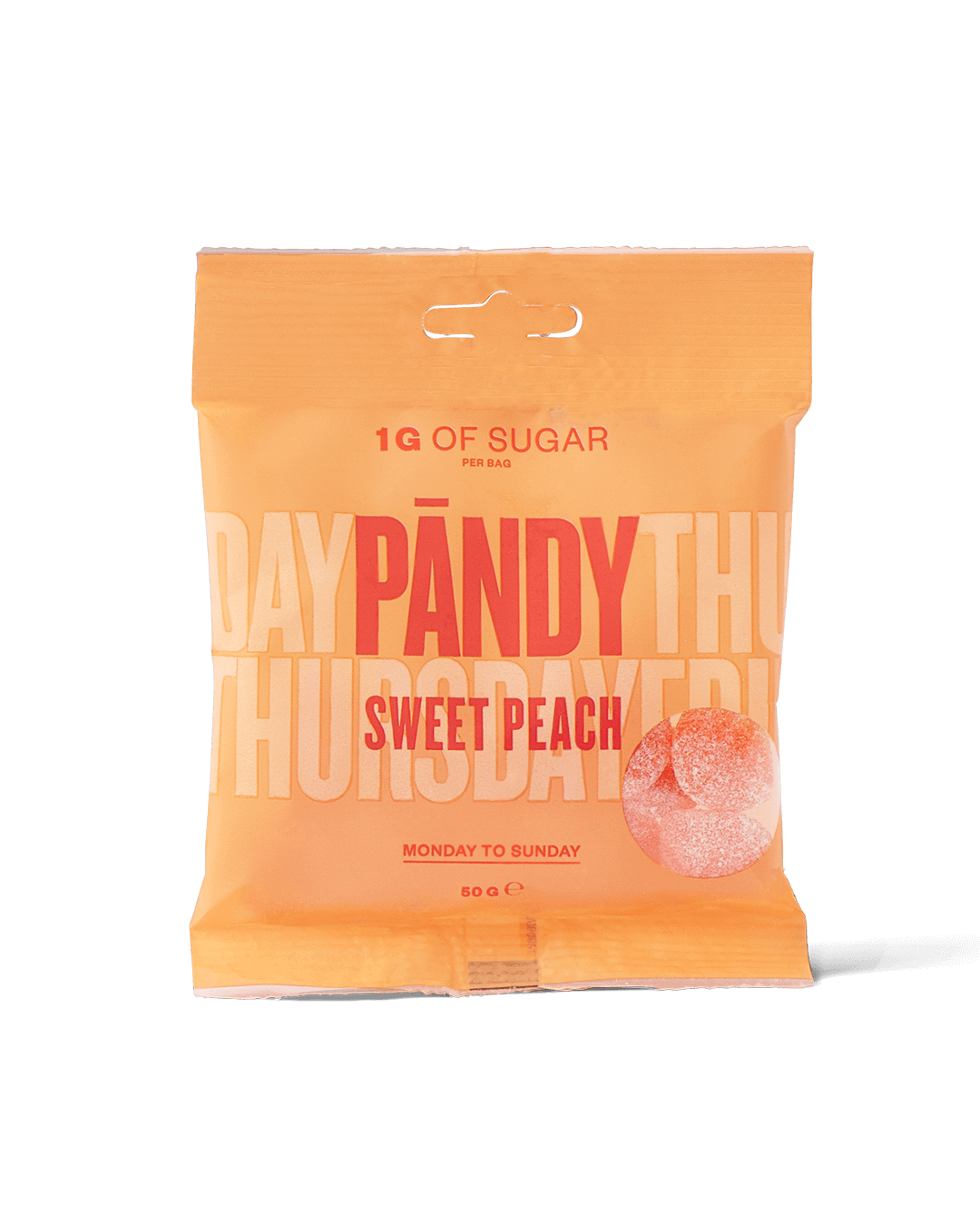 Läs mer om Pandy Candy Sweet Peach 50g