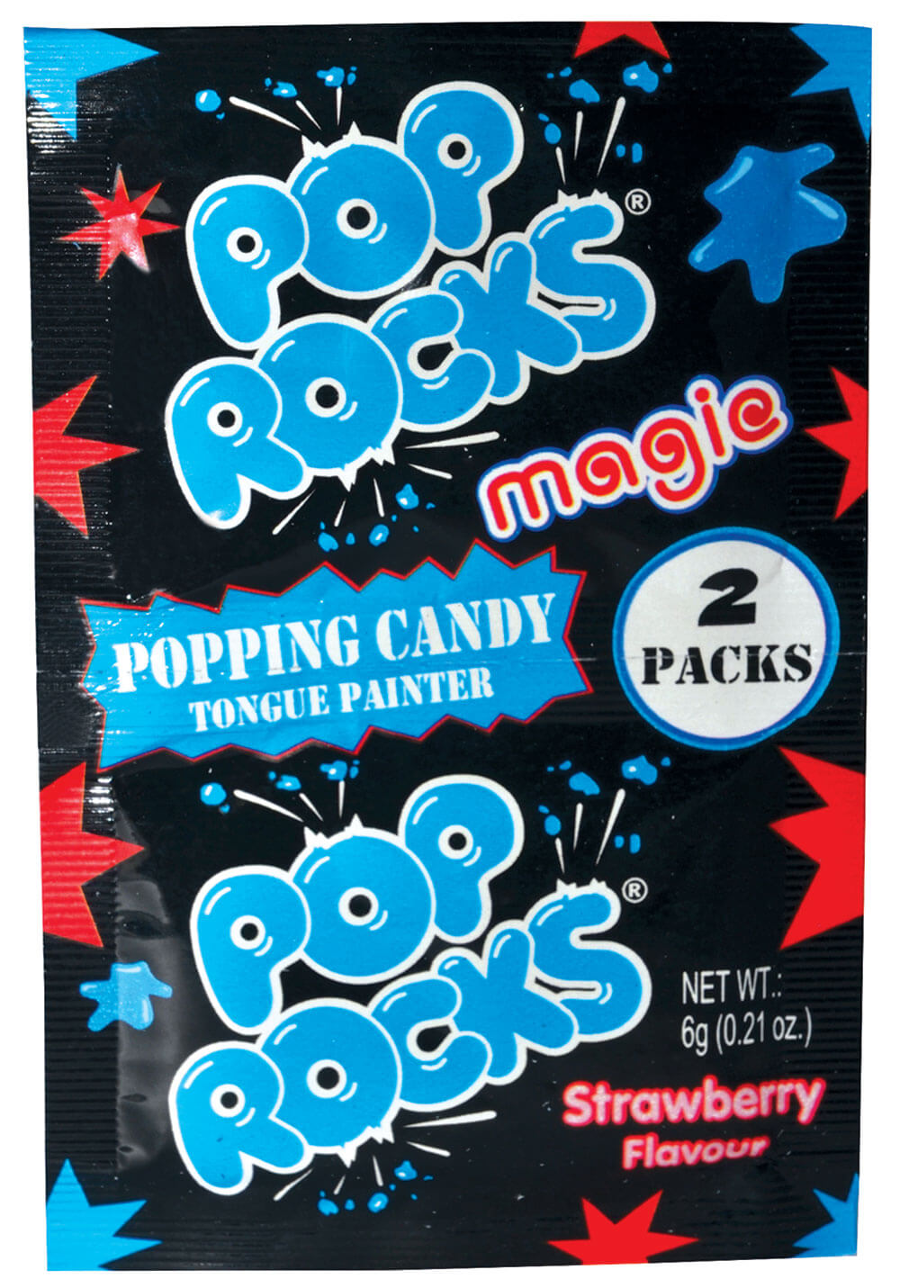 Pop Rocks Magic Strawberry Tongue Painter - 2-Pack
