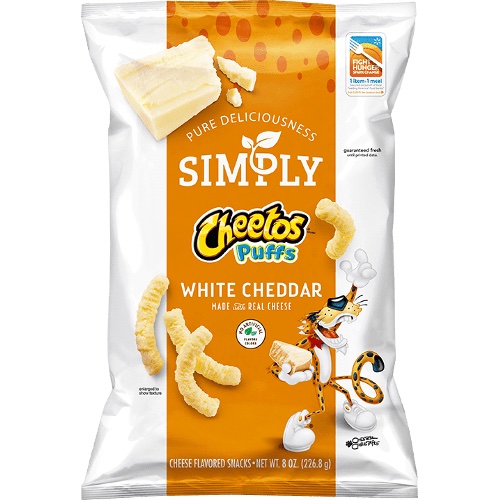 Cheetos Simply Puffs White Cheddar 227g