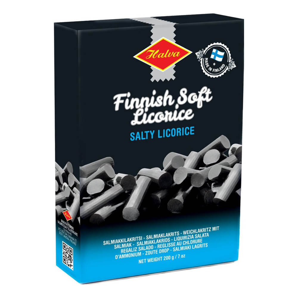 Halva Soft Salty Licorice 200g