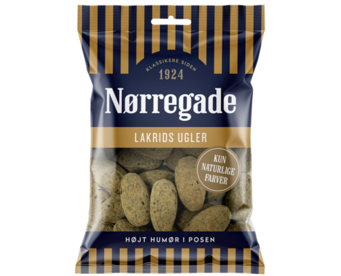 Läs mer om Norregade Salta Ugglor 130g