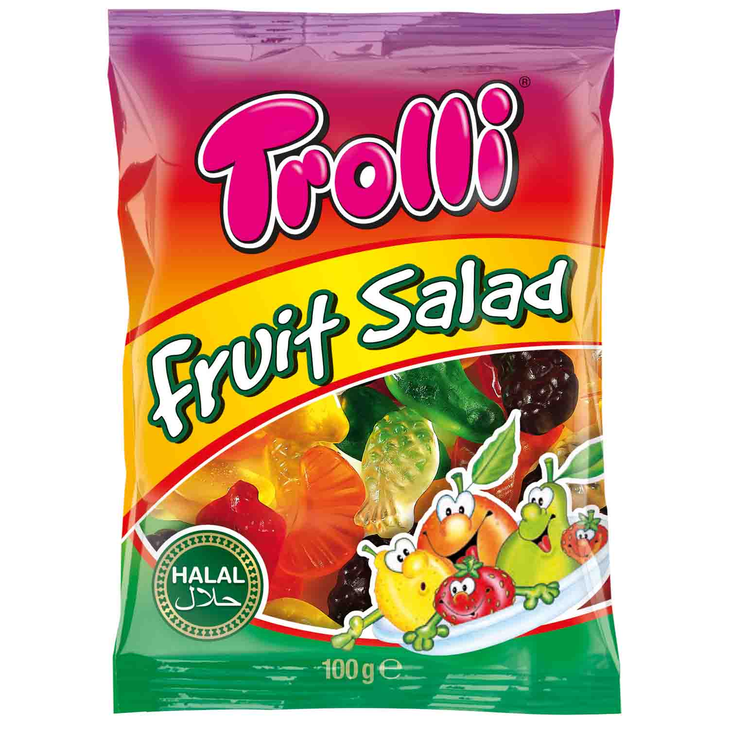 Läs mer om Trolli Fruktsallad 100g