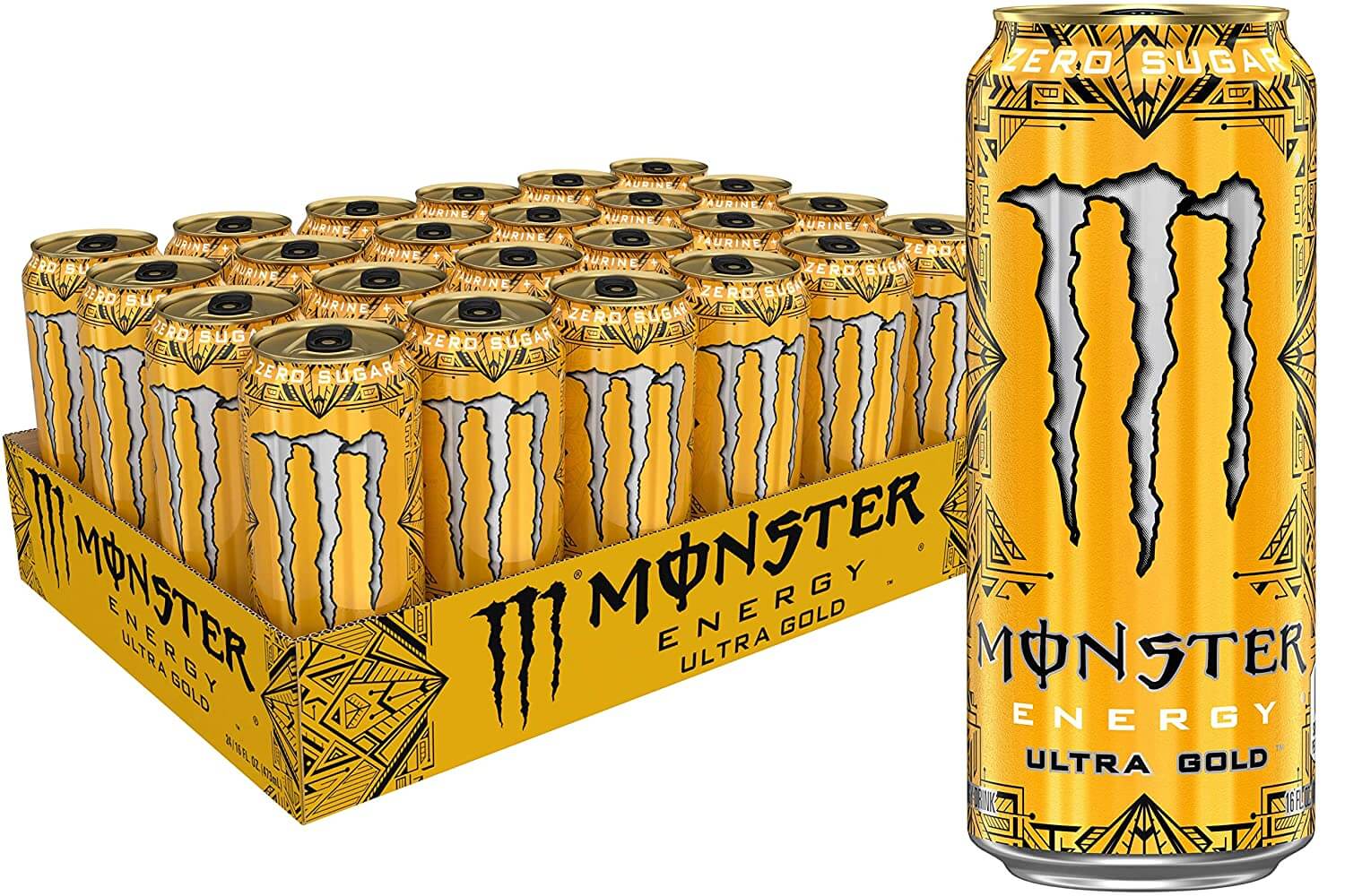 Läs mer om Monster Energy Ultra Gold 50cl x 24st