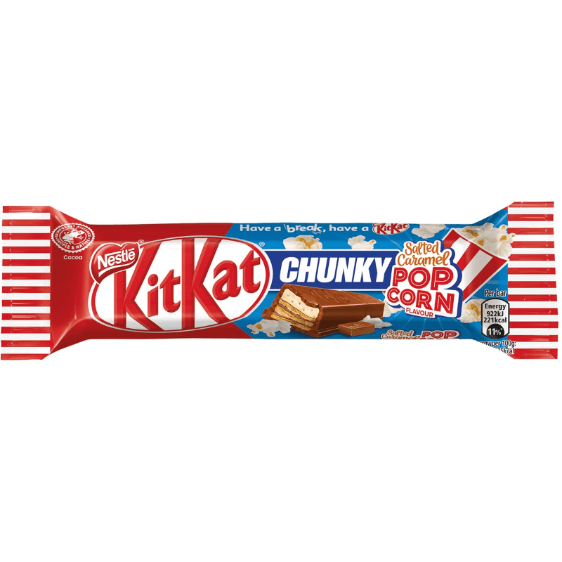 Kitkat Chunky Salted Caramel Popcorn 42g