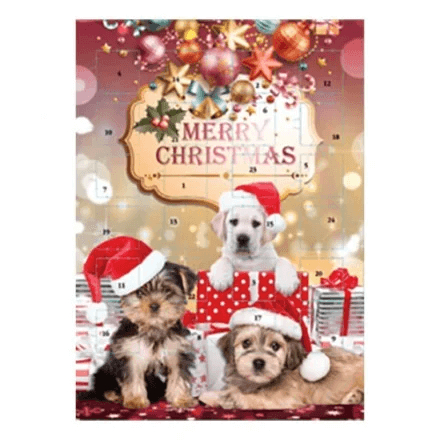 Adventskalender Choklad Hund 75g