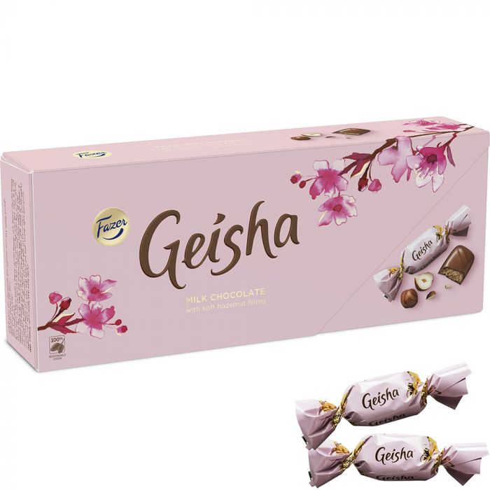 Läs mer om Fazer Geisha Box 228g