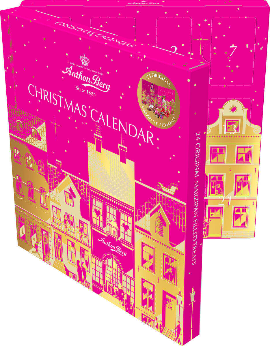 Läs mer om Anthon Berg Adventskalender Marzipan 325g