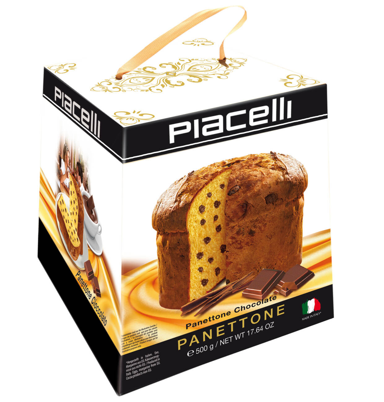 Läs mer om Piacelli Panettone Chocolate 500g