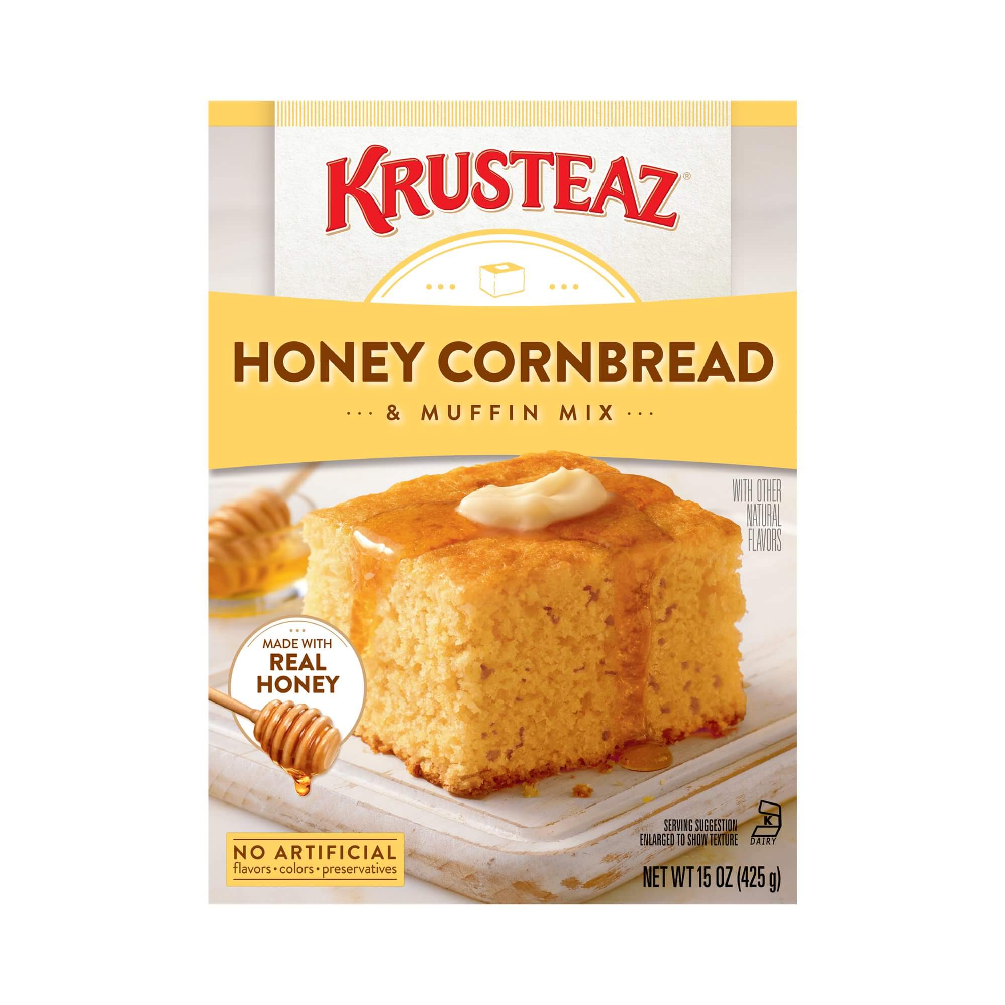Krusteaz Honey Cornbread & Muffin Mix 425g