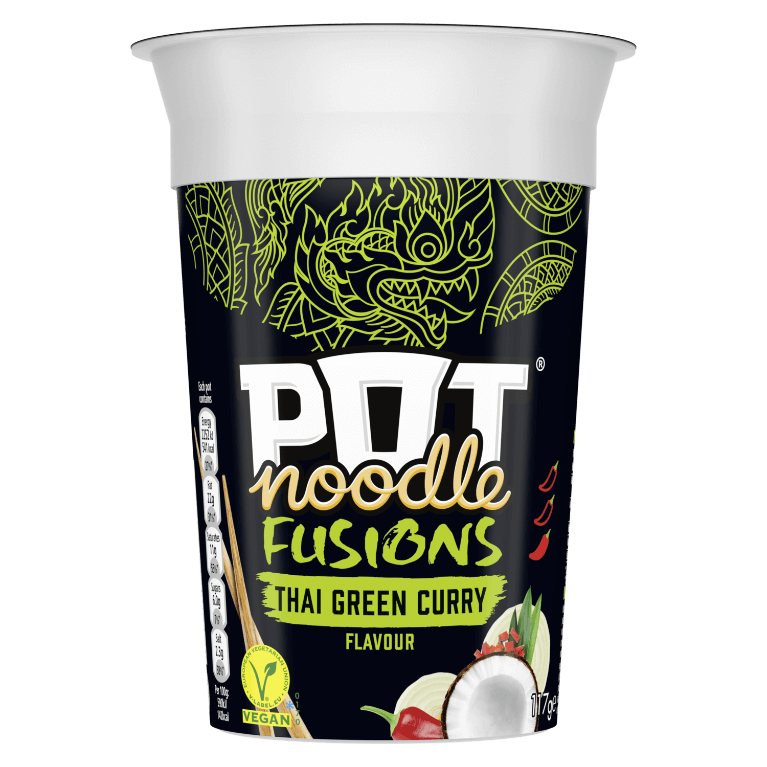 Läs mer om Pot Noodle Fusion Thai Green Curry 117g