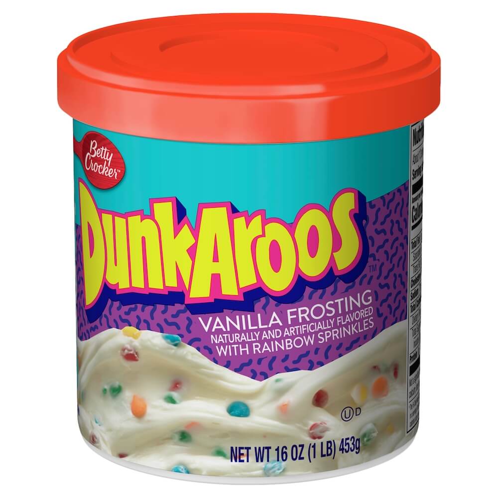 DunkAroos Vanilla Frosting with Rainbow Sprinkles 453g